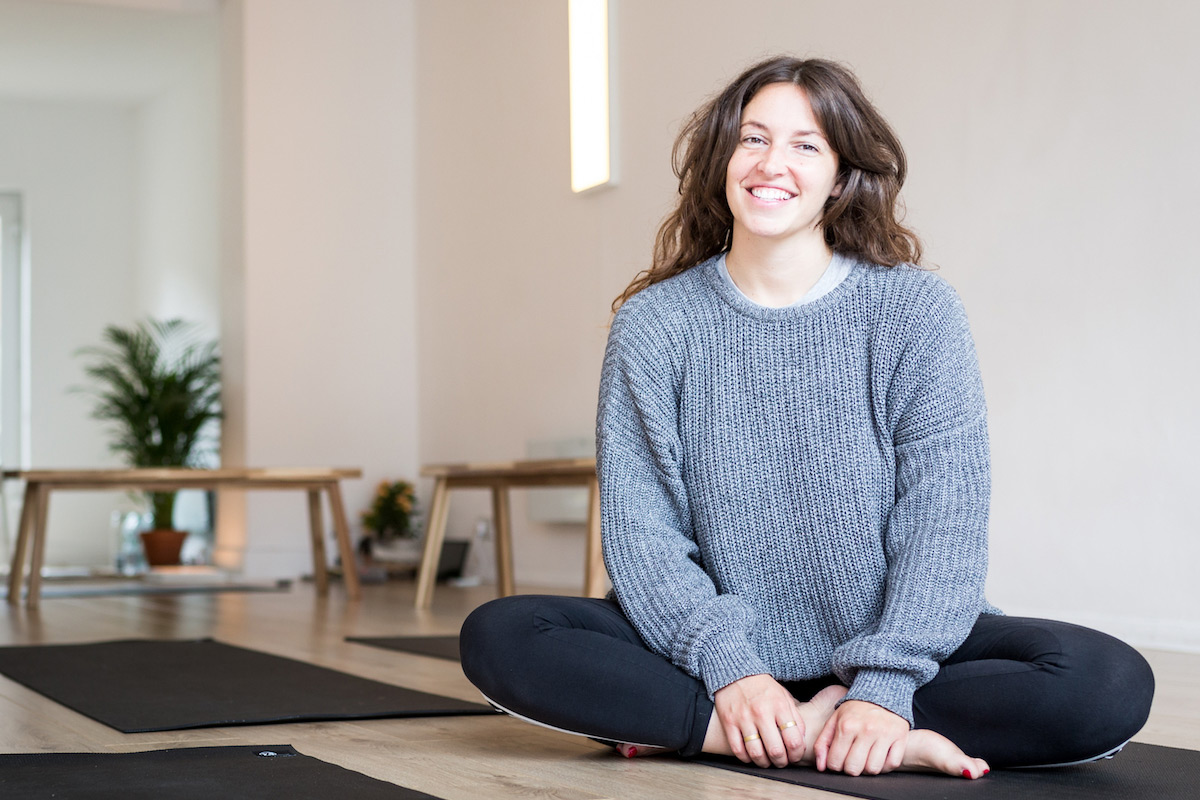 Abi Nolan founder of Supply Yoga