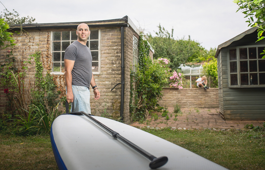 Andy Mindel, the paddle boarder and serial entrepreneur