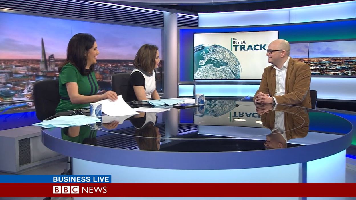 Tide on BBC Business Live