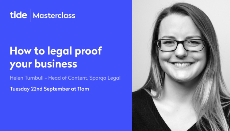 Masterclass - How to legal-proof your business