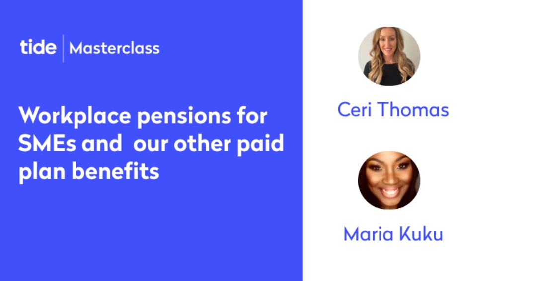 Masterclass: pensions and benefits of Tide paid membership plans