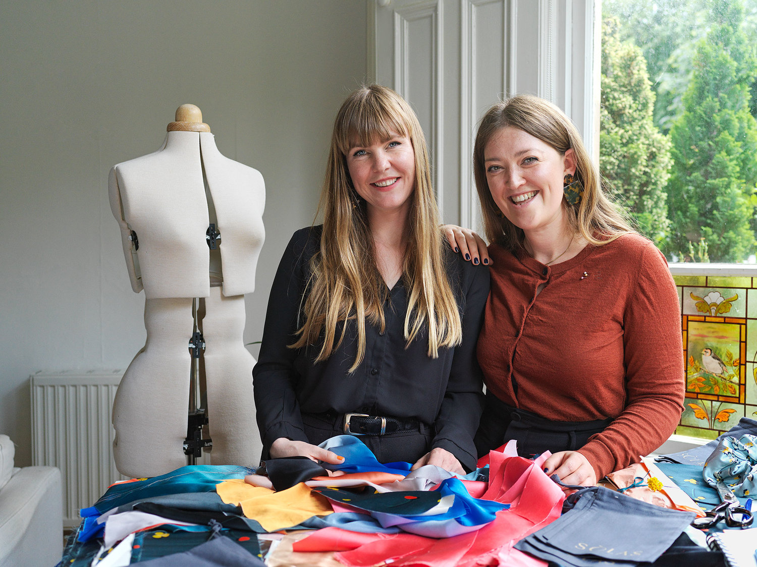 Meet Ruth Mitchell and Ciorstaidh Monk, the founders of Sòlas Sleepwear