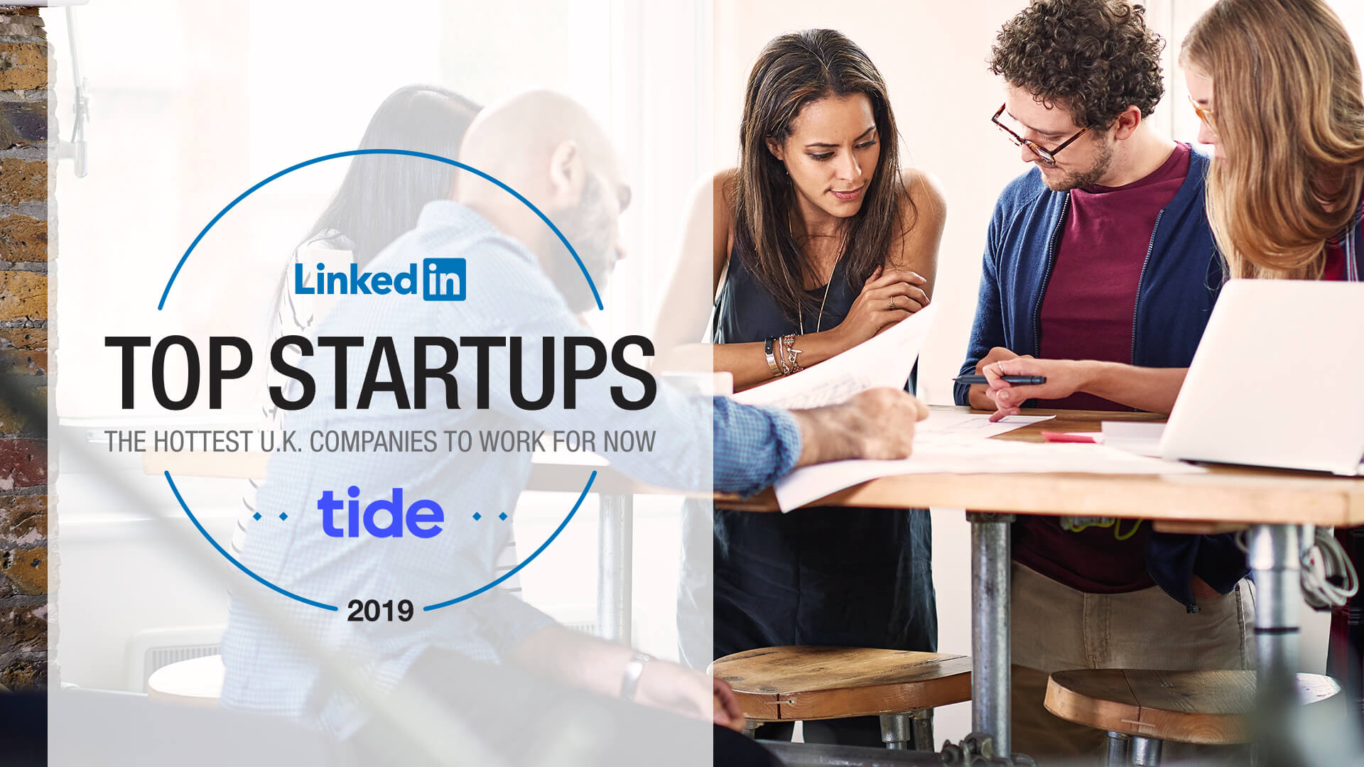 Tide LinkedIn top startup nomination