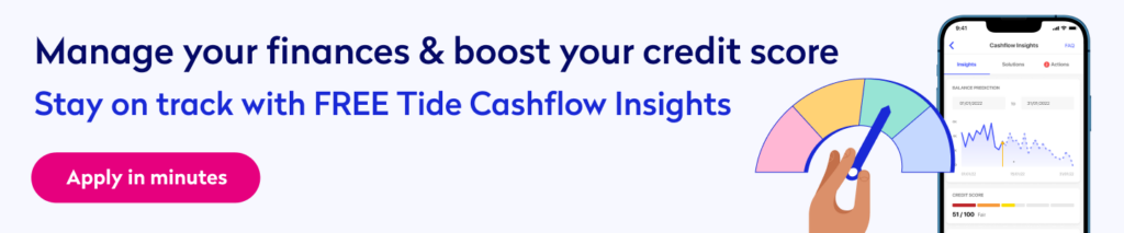 Banner showing the benefits of Cashflow Insights