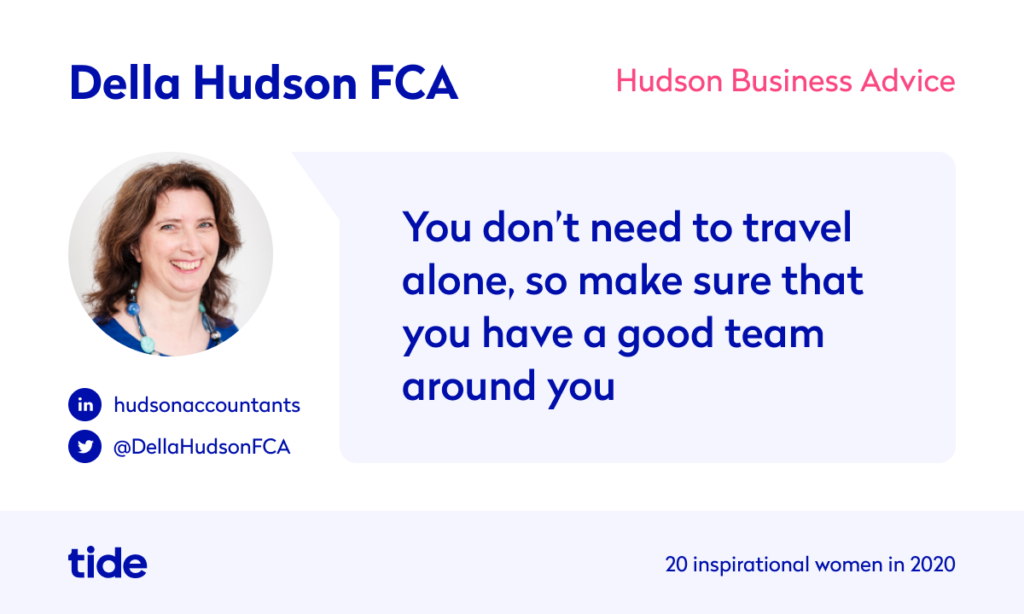 Della Hudson quote