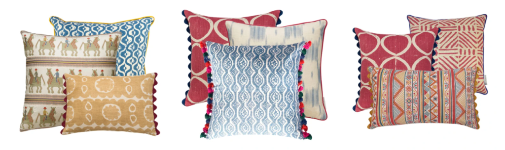 Cushion sets by Wicklewood