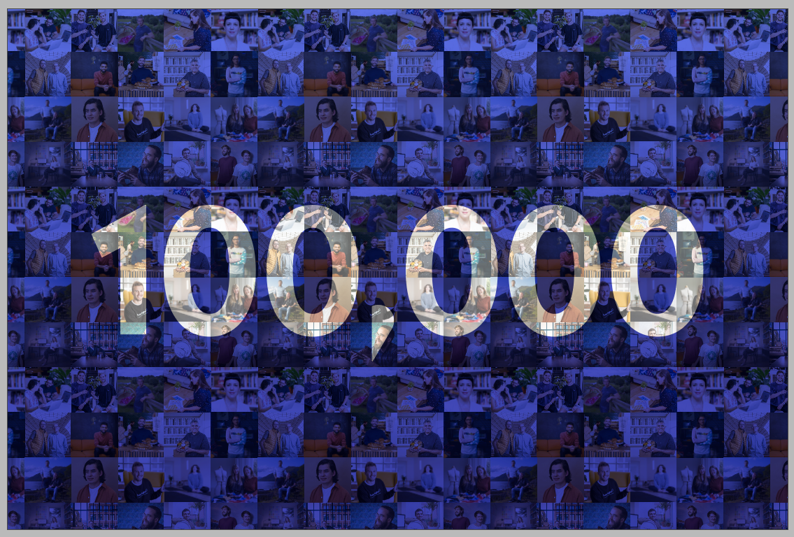 We’ve reached 100,000 members – thank you to every single one of you!