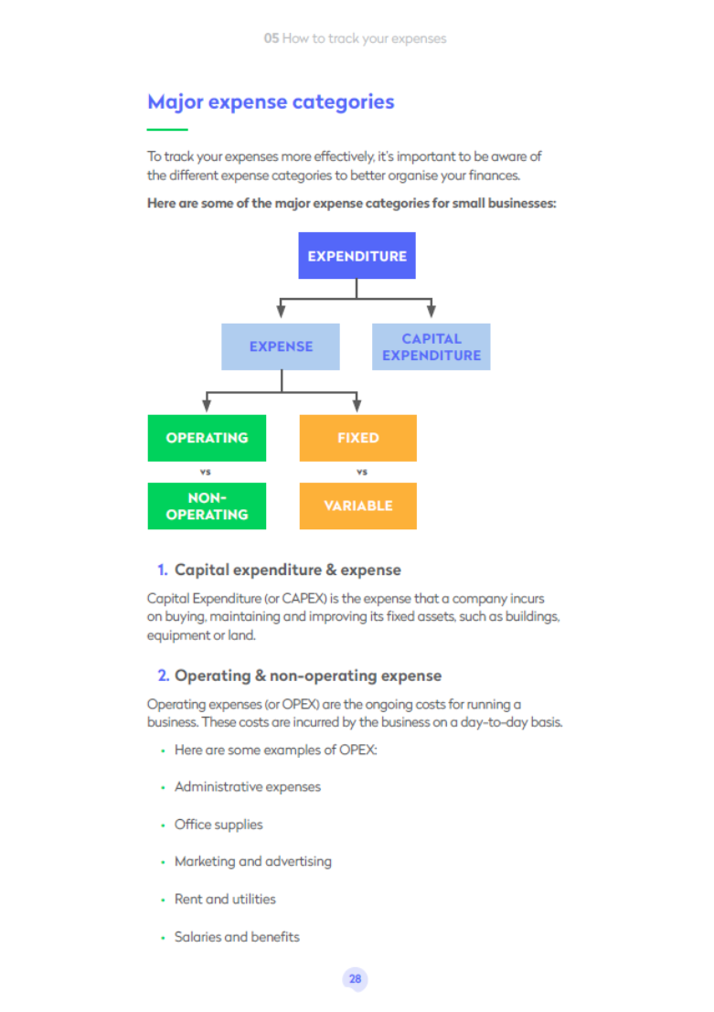 Small Business Accounting Guide Chapter 5 preview